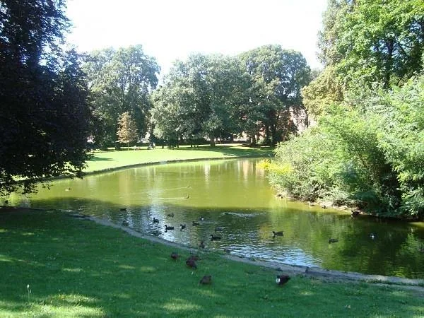 The pond in the Herrngarten, Darmstadt